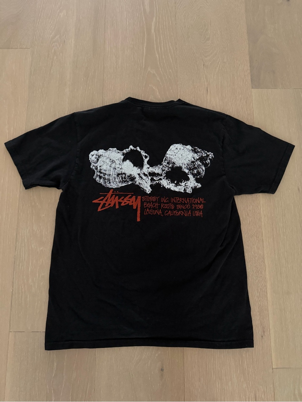 Stussy Shells black t-shirt